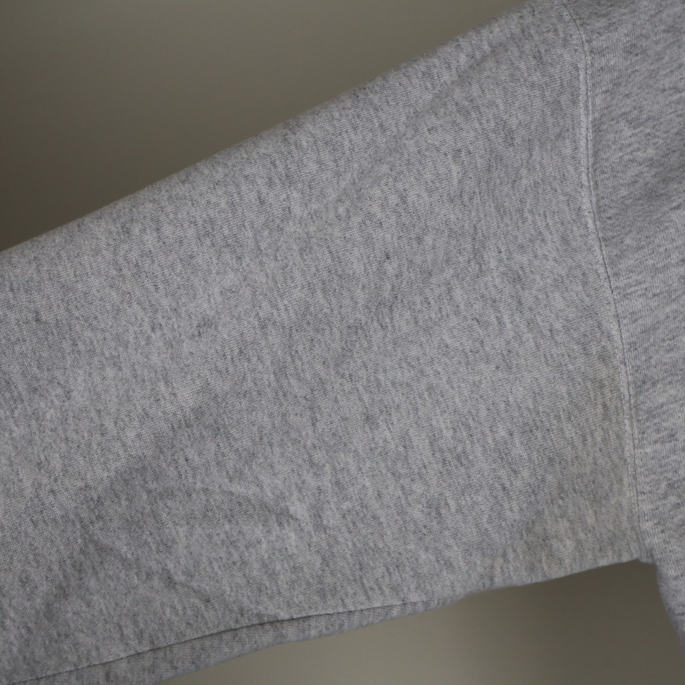 Vintage 90s Discus Athletic Big Logo Cropped Sweatshirt Gray 2XL Tall 26x27 - Picture 8 of 16